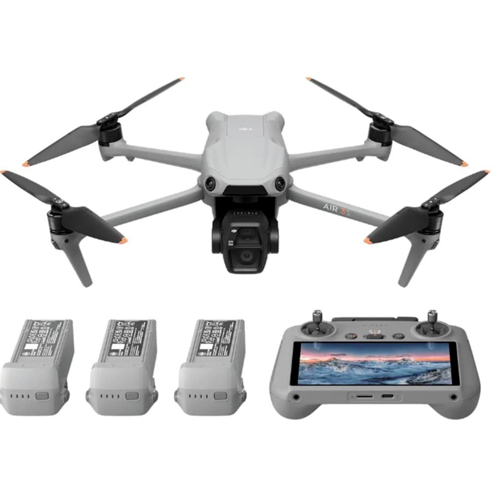 Dji Drone Dji Air 3S Flymore Combo Dji RC2 Caja Fea