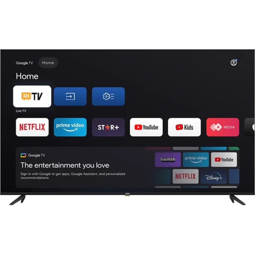 Joog Tv Smart Led Joog 75JGTV 4K Hdmi Usb Isdbt Googletv Soporte