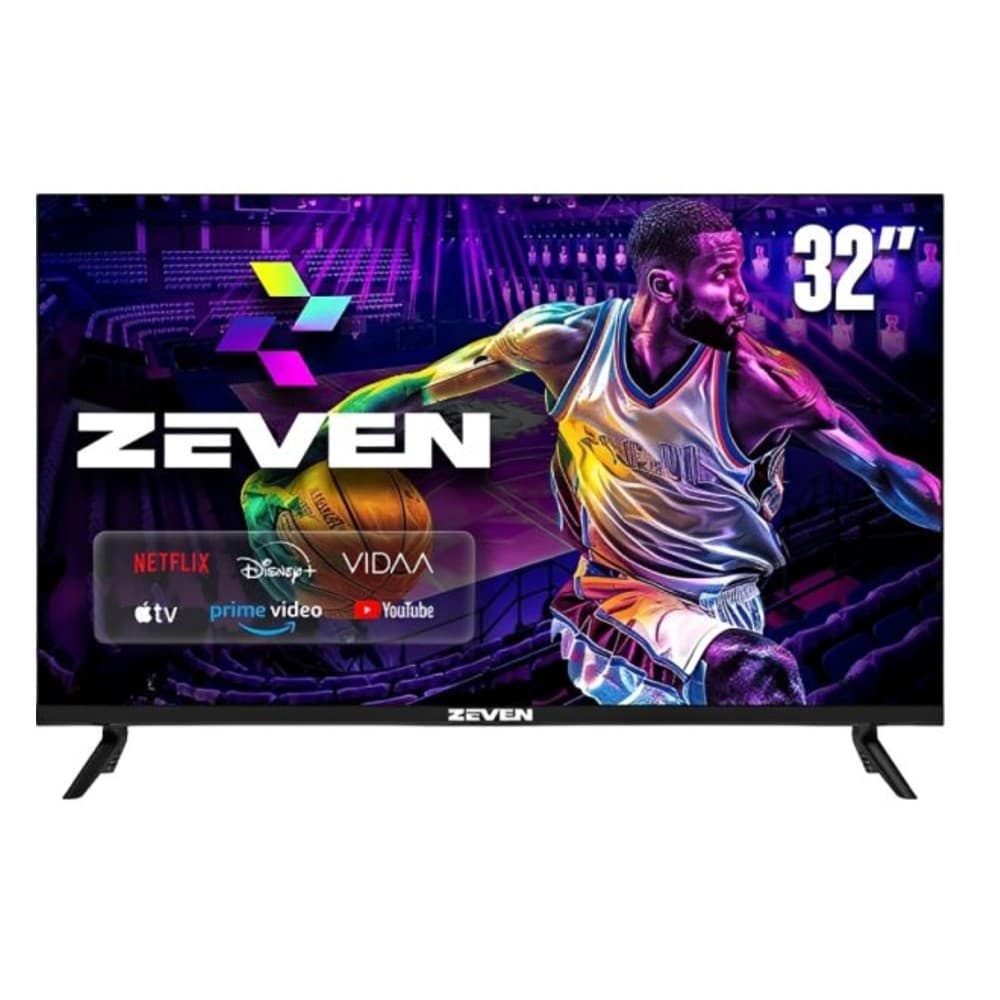 Zeven Tv Smart Dled Zeven Z32VA Vidaa U9 Soporte Caja Fea