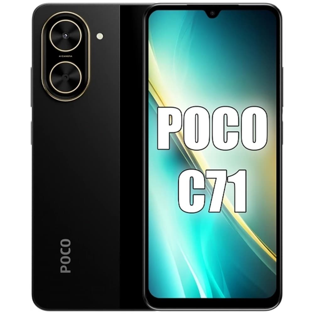 Xiaomi Poco C71 15W 64GB Preto
