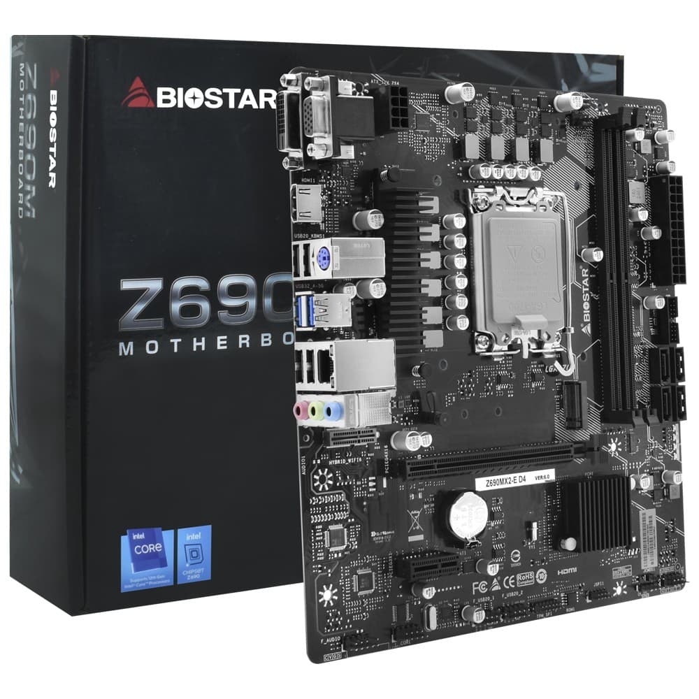 Biostar Placa Madre Biostar Z690MX2 D4