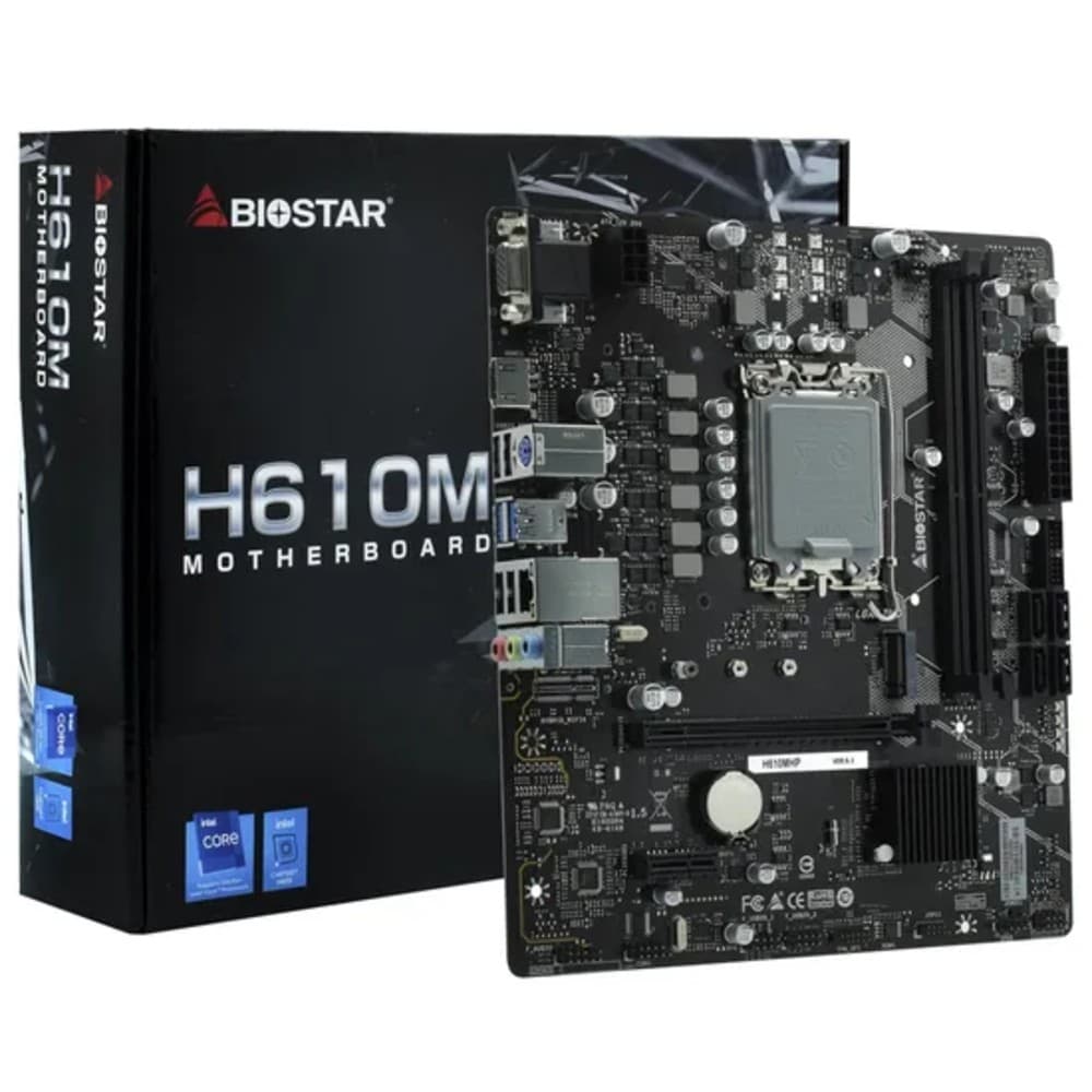 Biostar Placa Madre Biostar H610MHC
