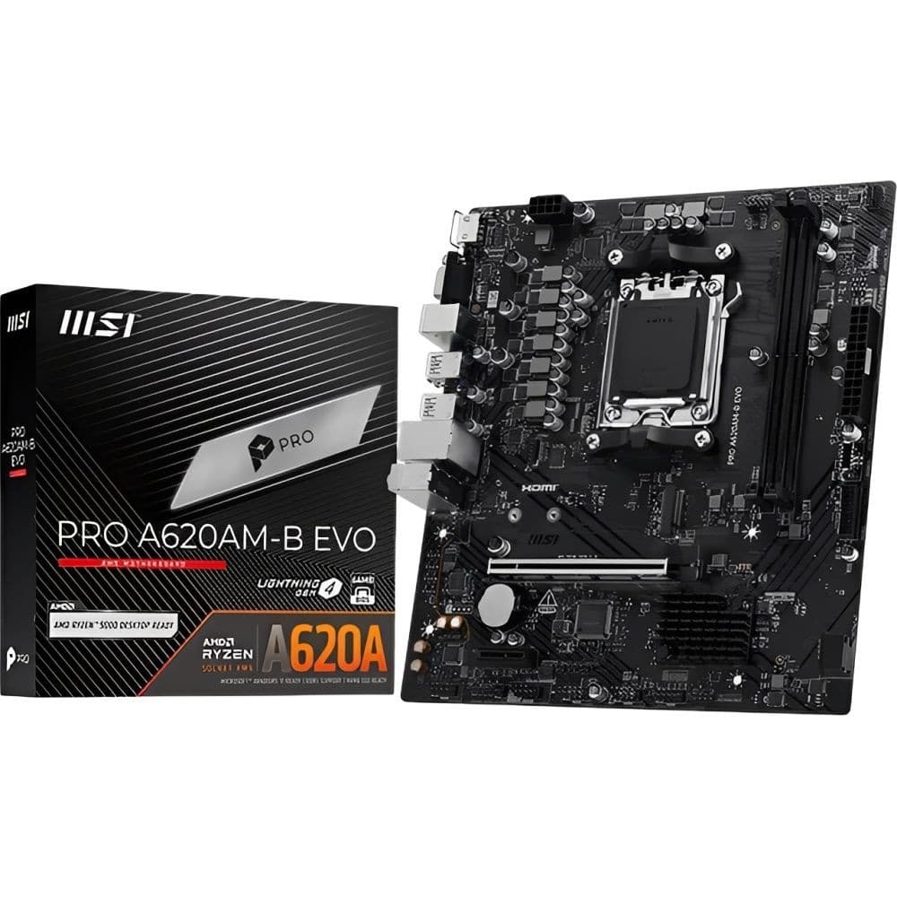 Msi Placa Madre Msi AM5 A620AM Pro Evo