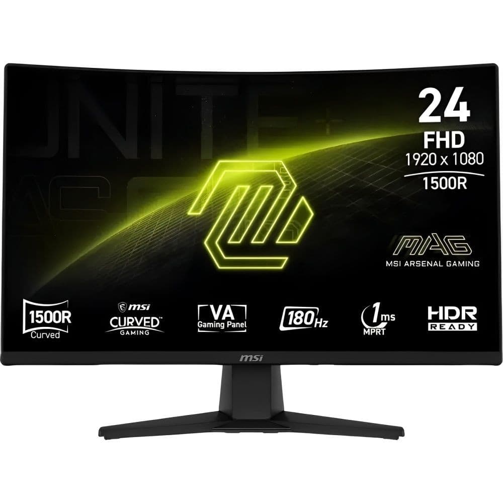 Msi Monitor Msi Mag 242C Curvo 180HZ 1MS