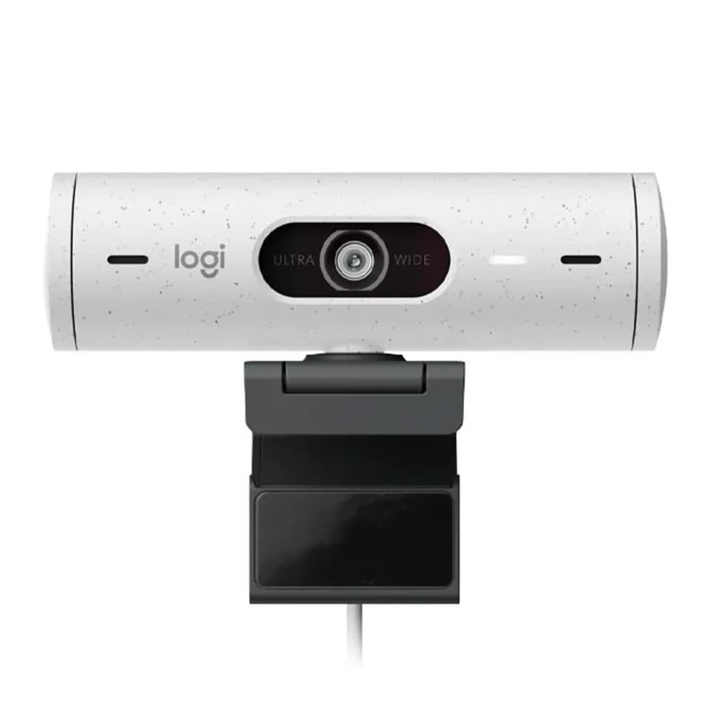 Camara Webcam Logitech Brio Full Hd White