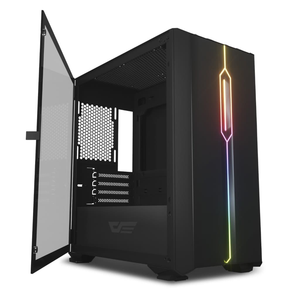 Darkflash Gabinete Darkflash Dlm Preto