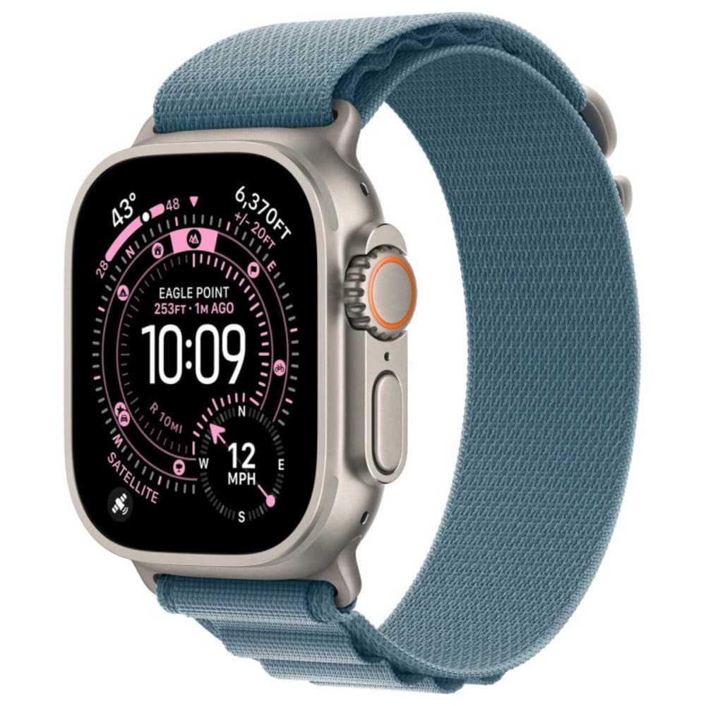 Apple Watch Ultra Cell MEWM4LW Natural Alpine Loop Azul
