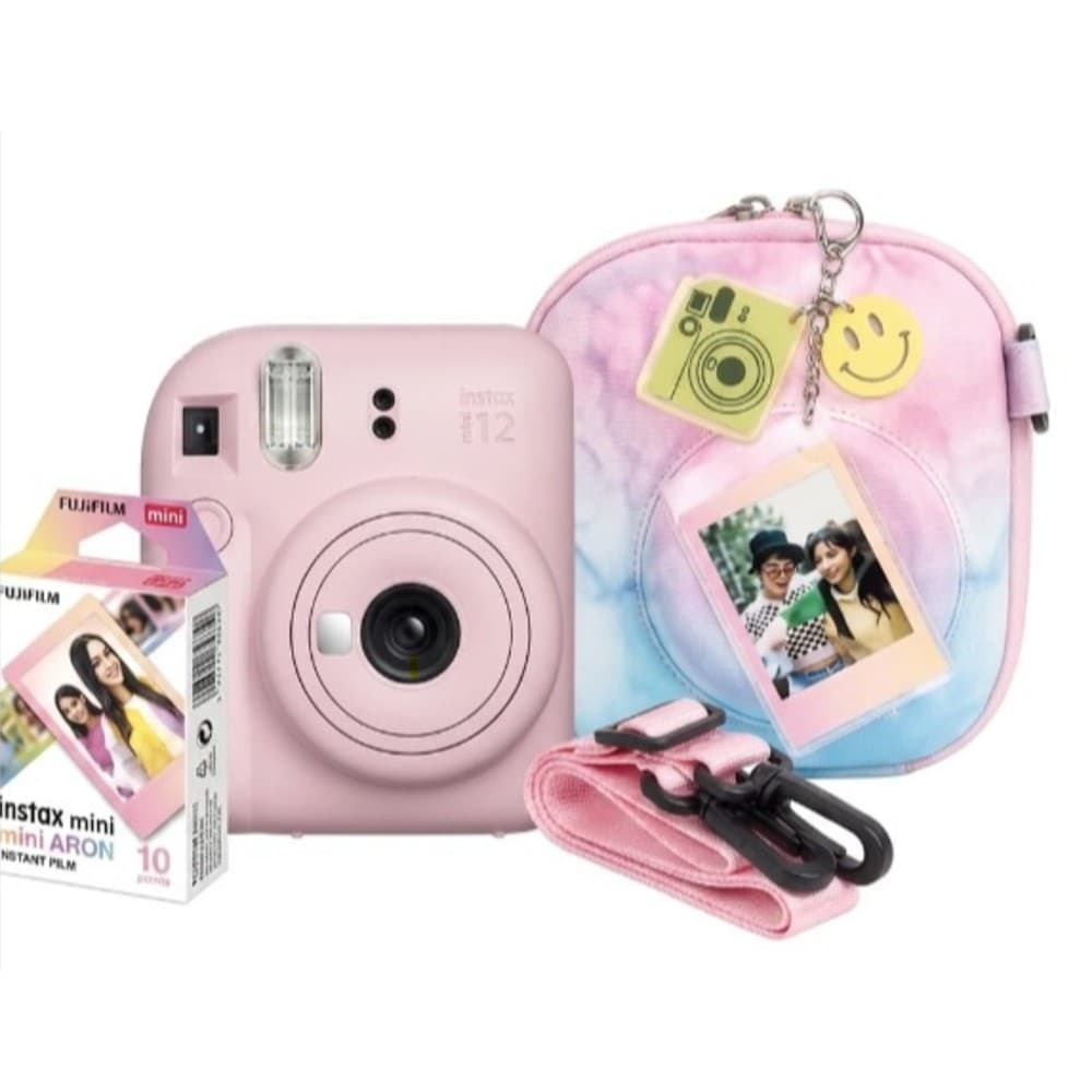 Camara Fujifilm Instax Mini Kit Pink