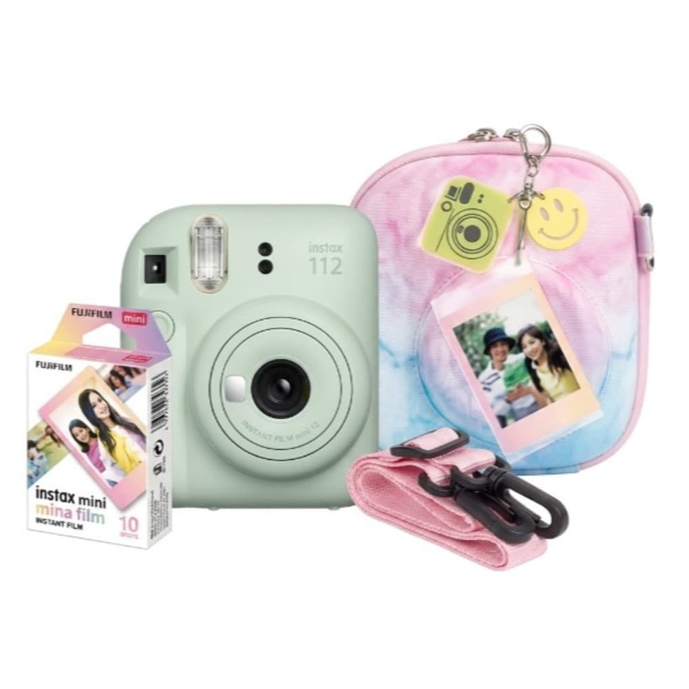 Camara Fujifilm Instax Mini Kit Green