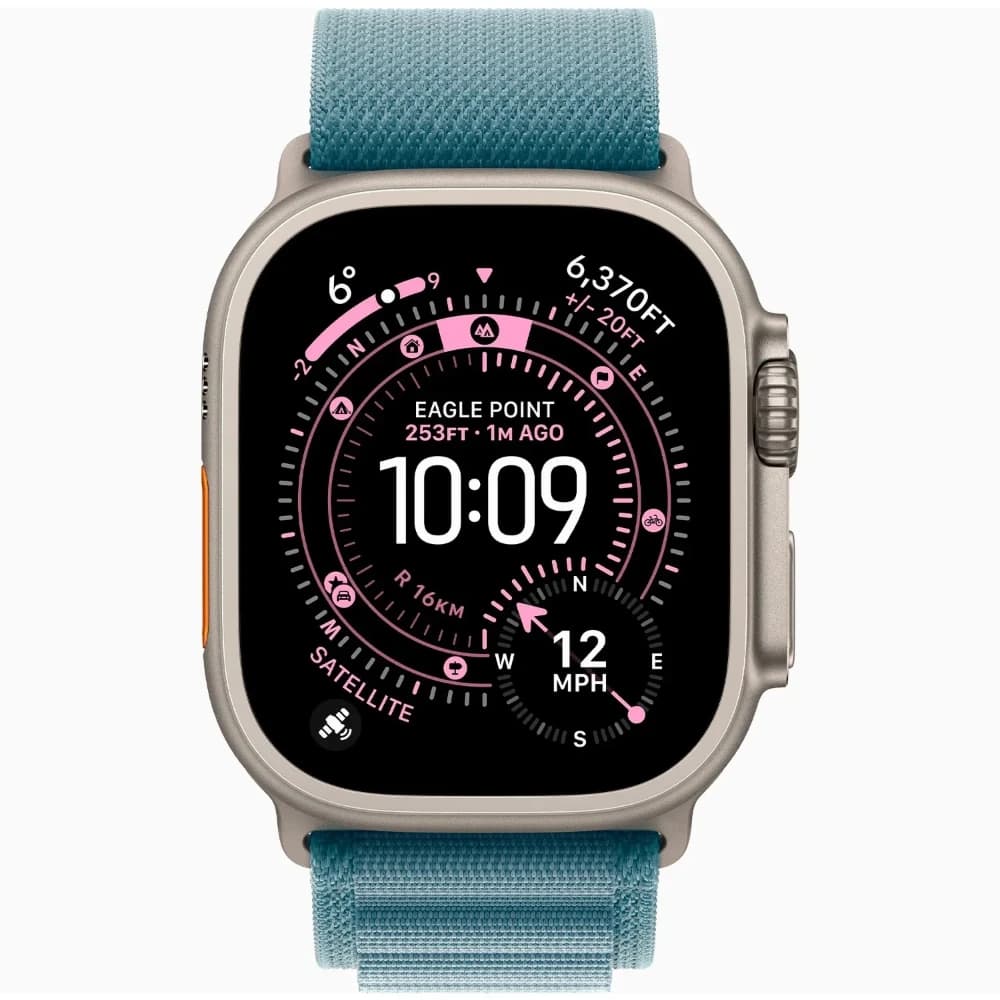 Apple Watch ULTRA3 Cell MEWK4LW Natural Ligth Alpine Loop Azul
