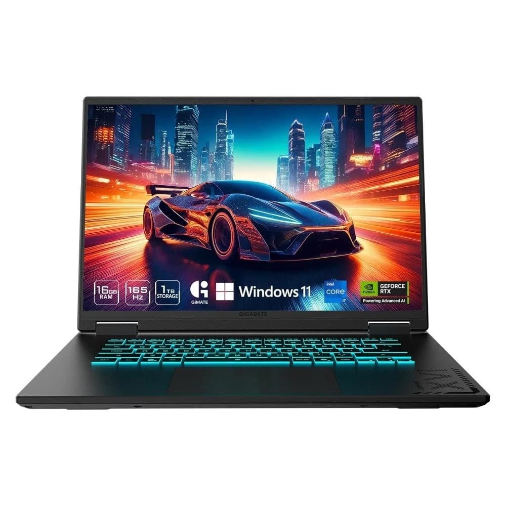 Gigabyte Gateway Gigabyte A16 CWHI3US864SH I7 13620H W11 RTX5070 1024GB Preto