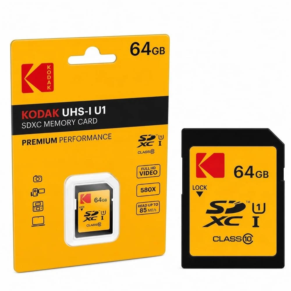 Kodak Tarjeta Kodak SD64GXC10K Sd Uhs U1 V10 Premium 64GB