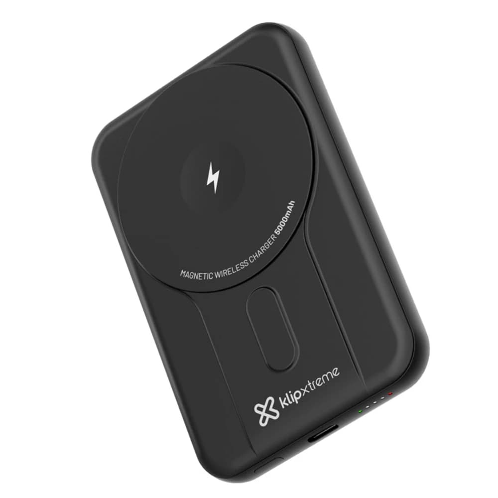 Klip Cargador Portatil Klip Kpb 5000MAH Magnetico Wireless Preto