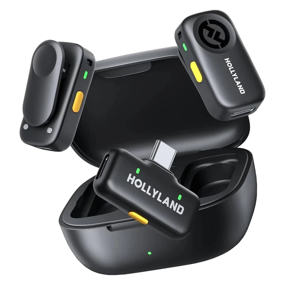 Hollyland Microfono Inalambrico Hollyland Lark A2 Duo Usb Space Cinza