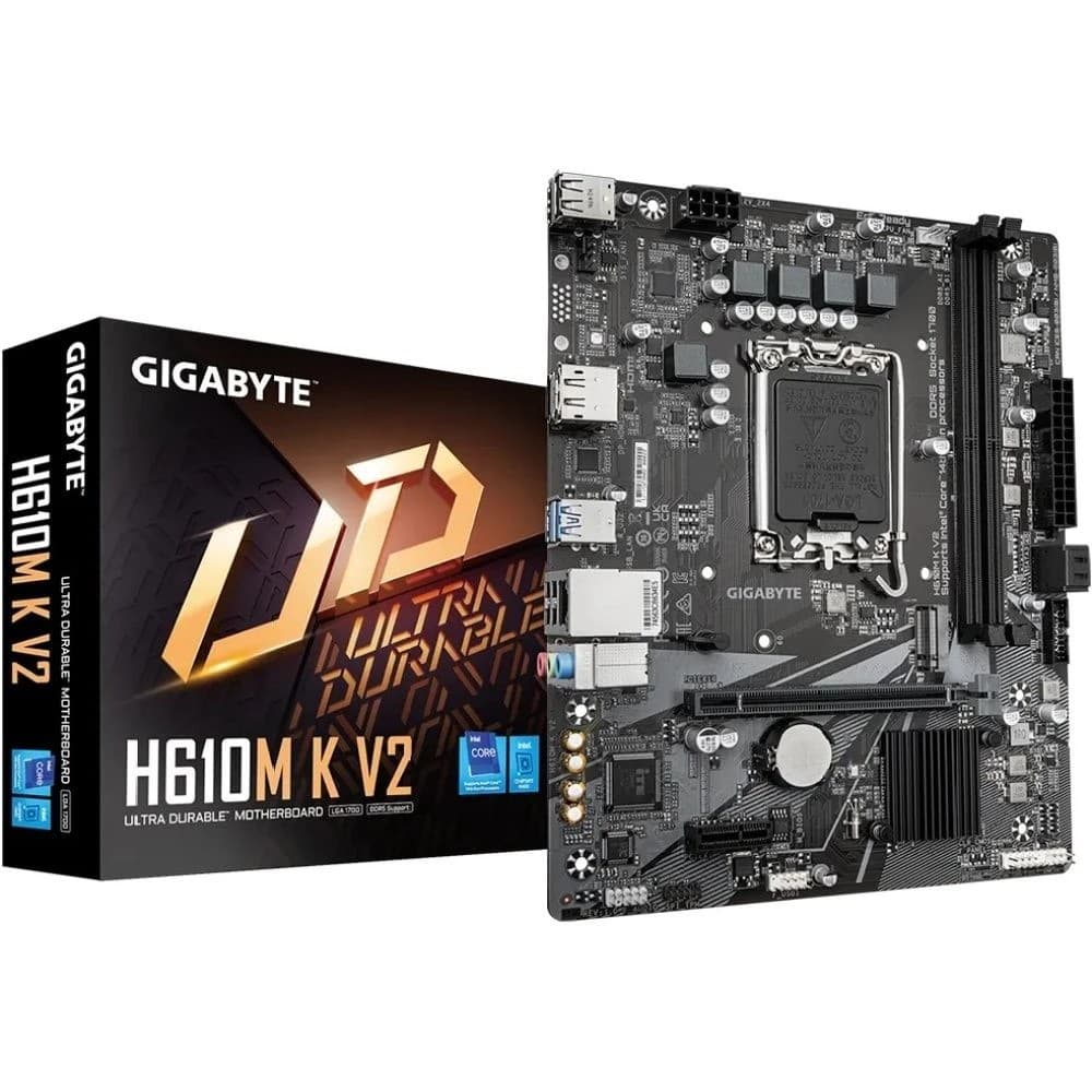 Gigabyte Placa Madre Gigabyte H610M V2 DDR5 Matx Hdmi M2 USB3