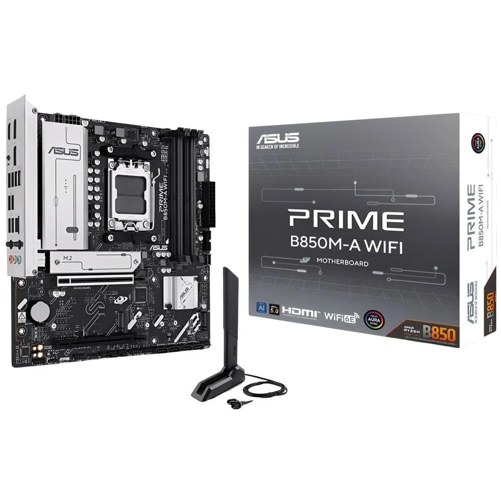 Asus Placa Madre AM5 B850M DDR5 Micro Atx Socket Hdmi