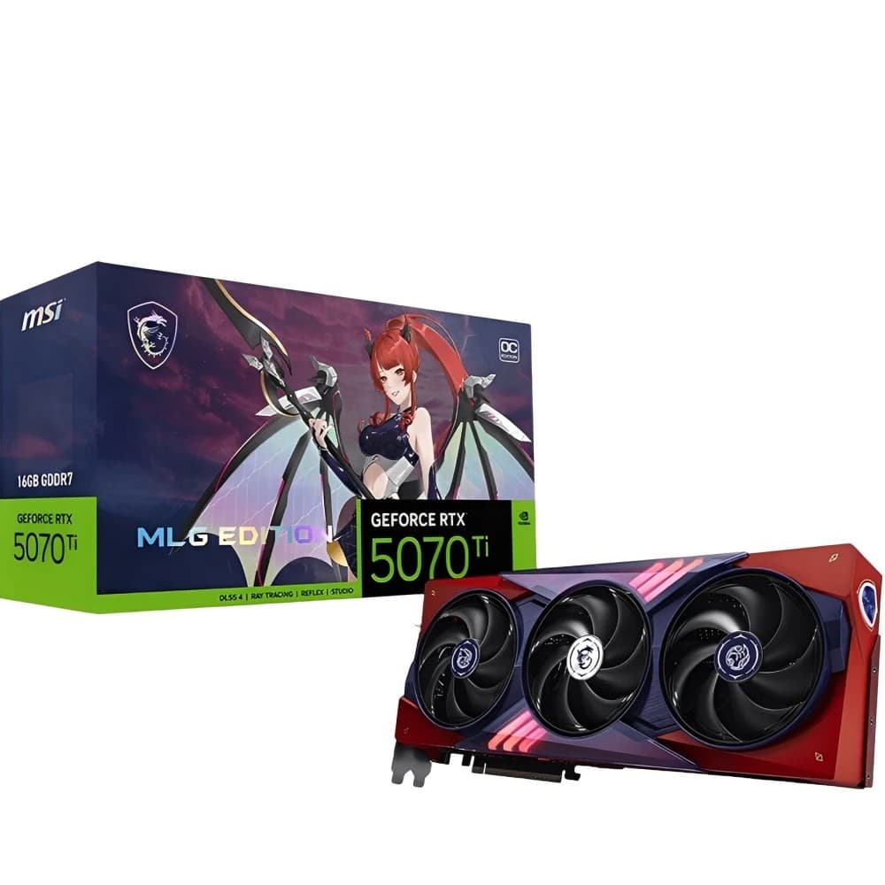 Msi Placa Video Msi Geforce RTX5070TI Mlg Edition GDDR7 16GB