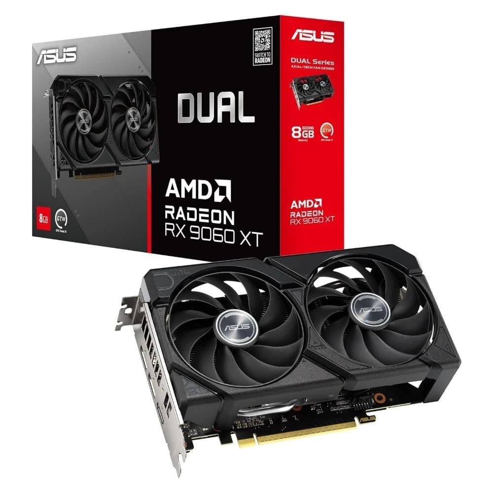 Asus Placa Video Radeon RX9060XT Gtiii GDDR6 8GB
