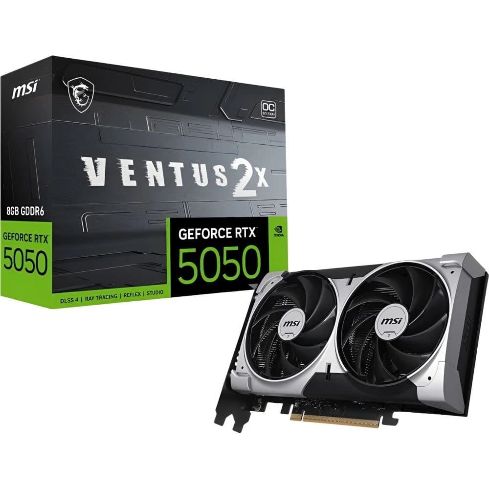 Msi Placa Video Msi Gf RTX5050 Ventus 2X Oc 8GB