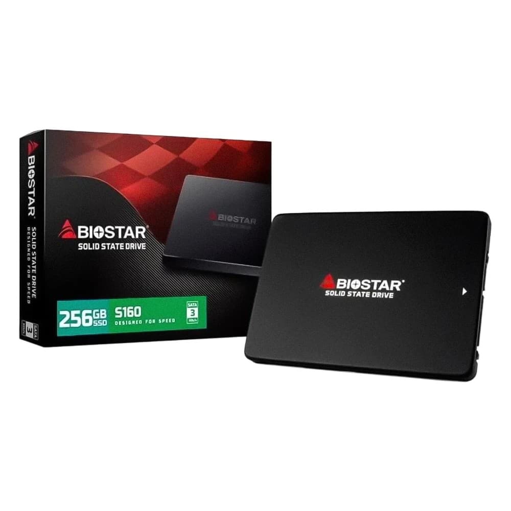 Biostar Ssd Biostar S160 SA102S2E36 PW14H BS2 SATA3 256GB