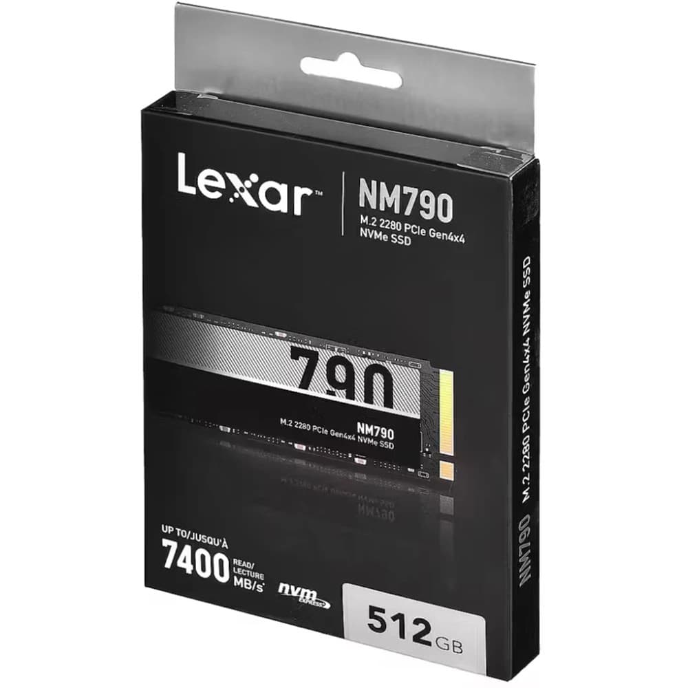 Gen Ssd Lexar NM790 LNM790X512G Rnnng Nvme Pci Exp Gen 4X4 512GB