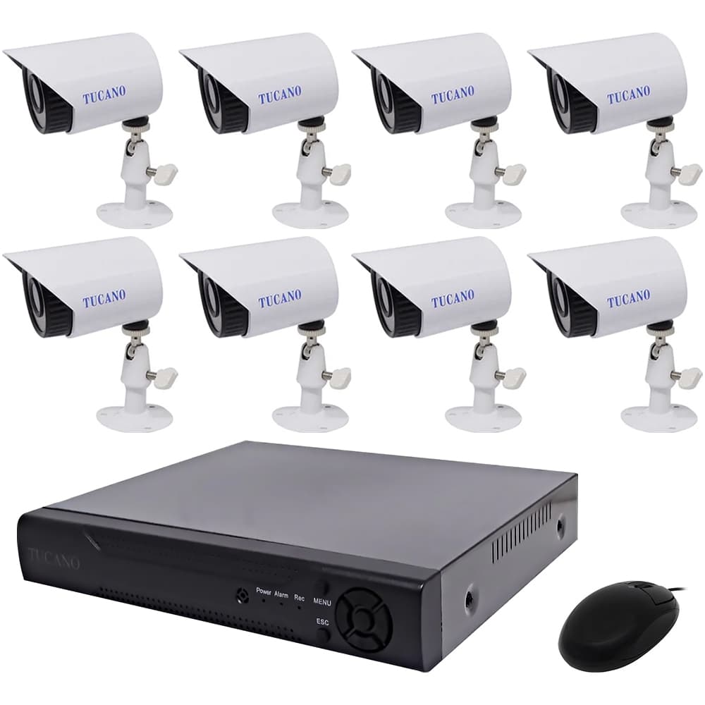General Cctv Tucano K16 1200TVL Camaras Dvr Canales