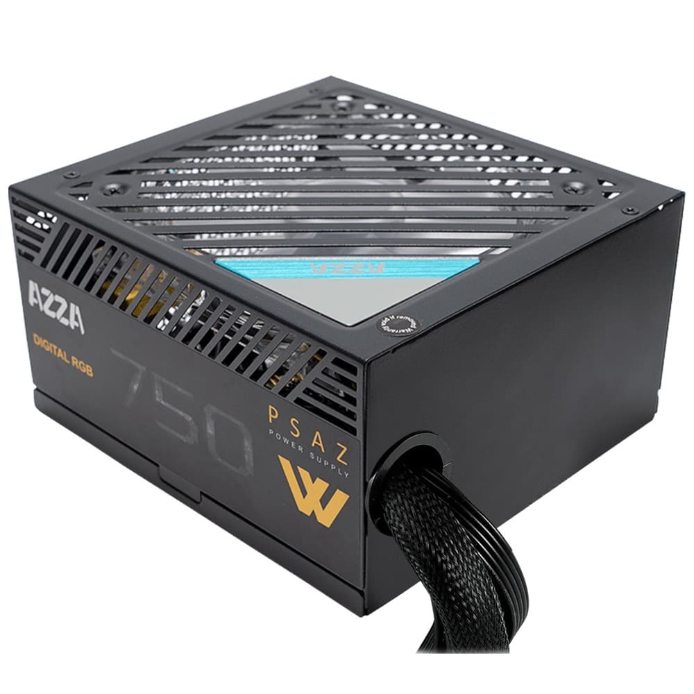 Azza Fuente Alimentacion Pc Azza Psaz 750W Argb Plus Bronze 750W Bivolt Preto