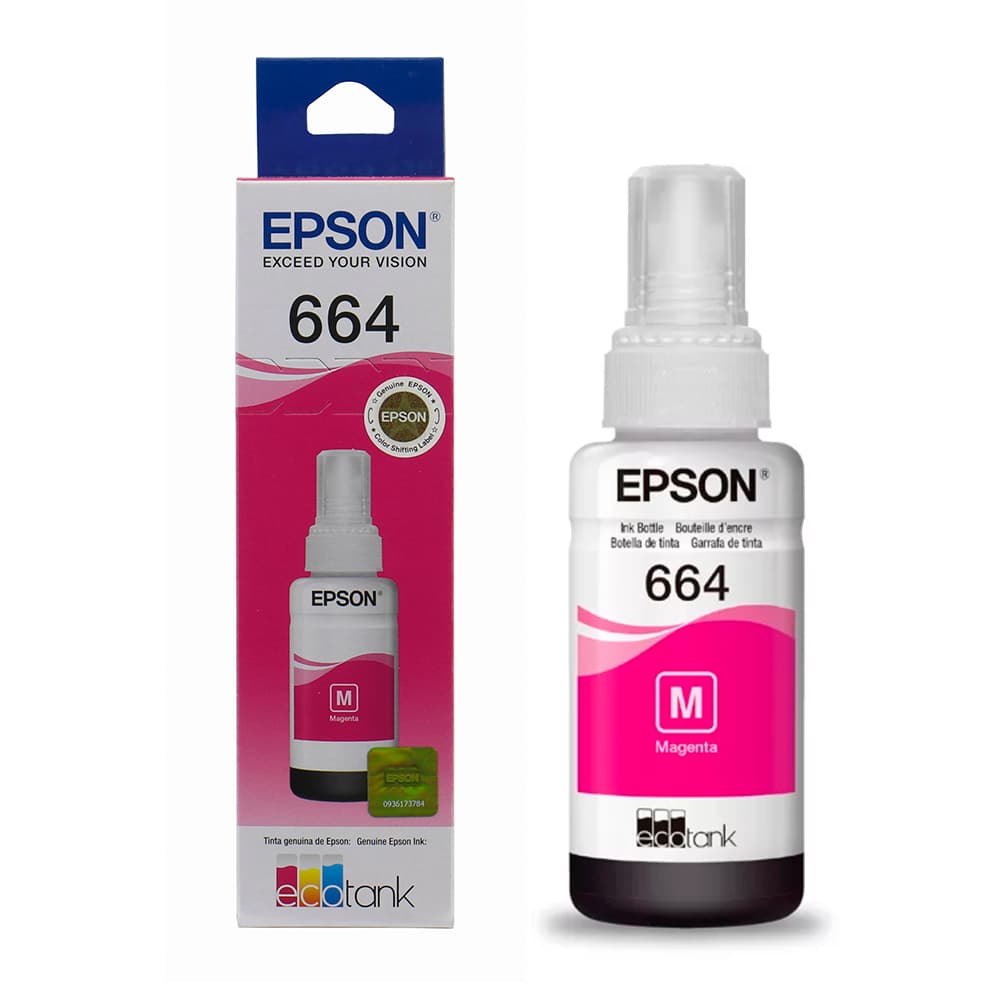 Epson Tinta Impresoras Epson T664320 Magenta
