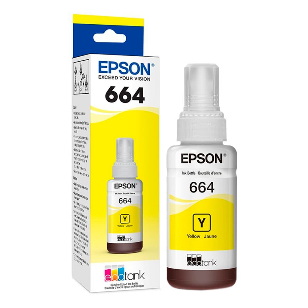 Epson Tinta Impresoras Epson T664420 Amarelo