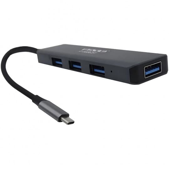 Satellite Hub Usb Satellite HUBC51 Puertos Usb Cinza