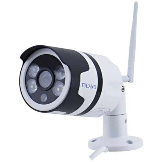 Camara Smart Cctv Tucano Tc SC12 Fhd Wi Fi Lector Tarjetas Microsd Blanco