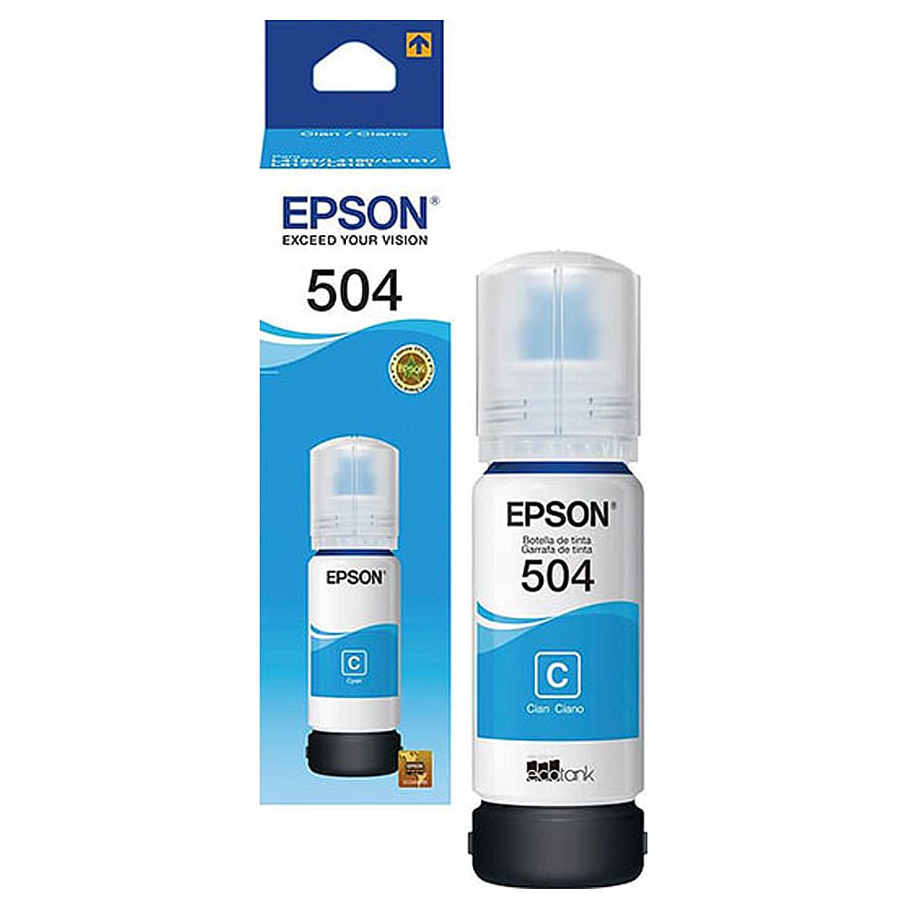 Epson Tinta Impresoras Epson T504220 Cian