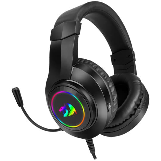 Redragon Hylas H260RGB Microfono Ajustable Preto