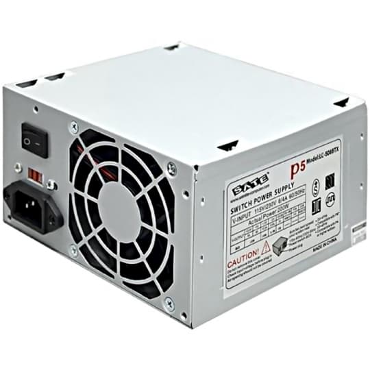 Satellite Fuente Alimentacion Pc Satellite Lc 508BTX 200W Bivolt Prata