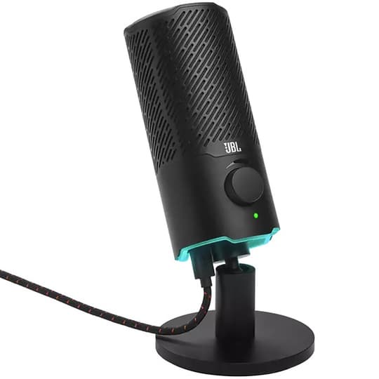 Jbl Microfono Quantum Stream Usb Rgb Preto