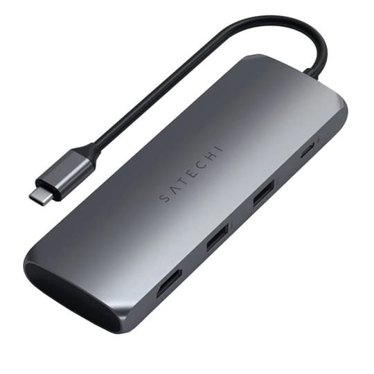 Satechi Hub Usb Satechi Hybrid Ssd Enclosure St Uchsem Usb Space Cinza