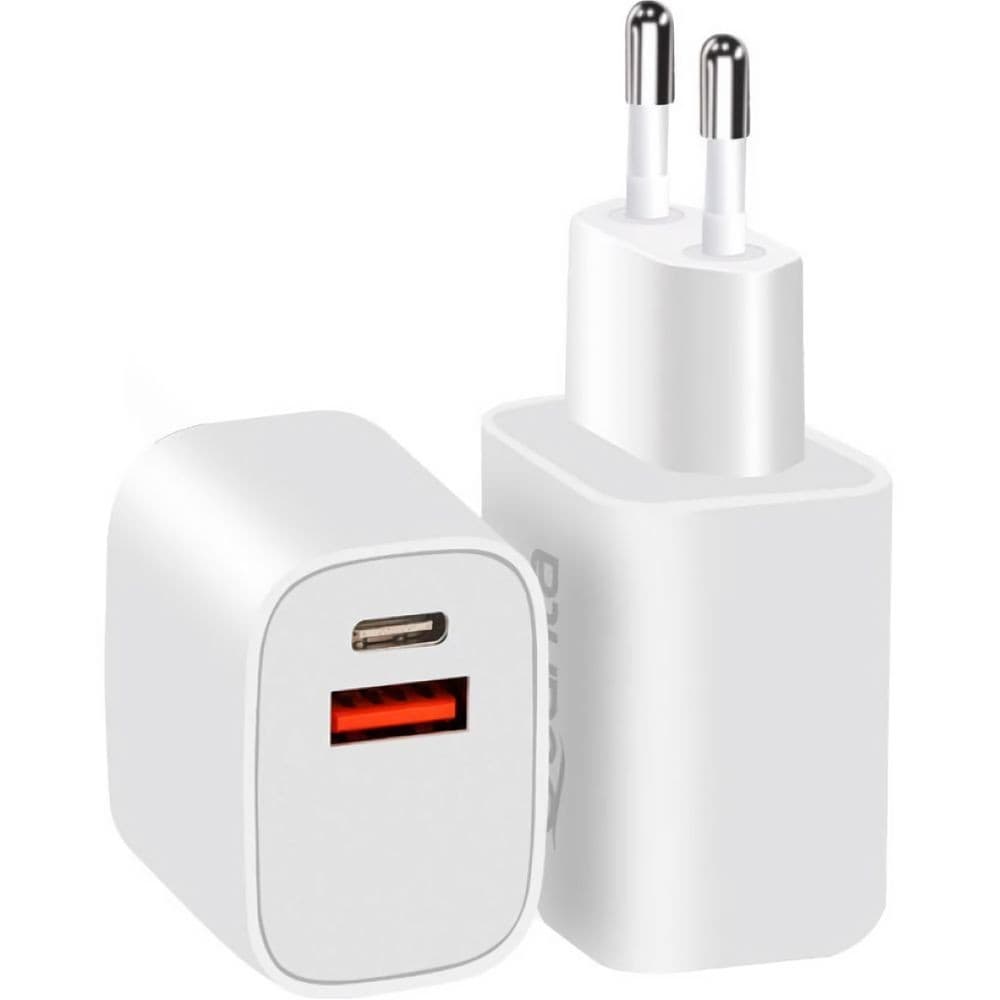Quanta Cargador Pared Quanta Essentials QTCACR2 Usb Usb 20W Branco