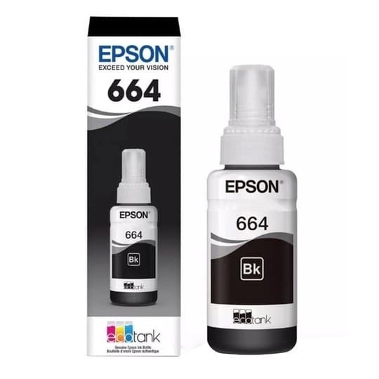 Epson Tinta Impresoras Epson T664120 Preto