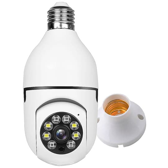 Camara Ip Smart Tucano Tc E27 Hd Wi Fi Microsd Blanco
