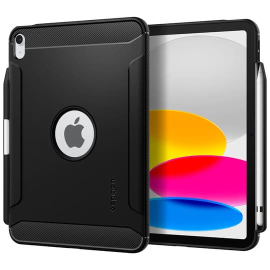 Apple Funda Ipad 10TH Gen Spigen Rugged Armor ACS05552 Preto