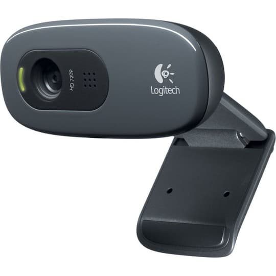 Logitech Webcam C270 Microfono Usb Preto