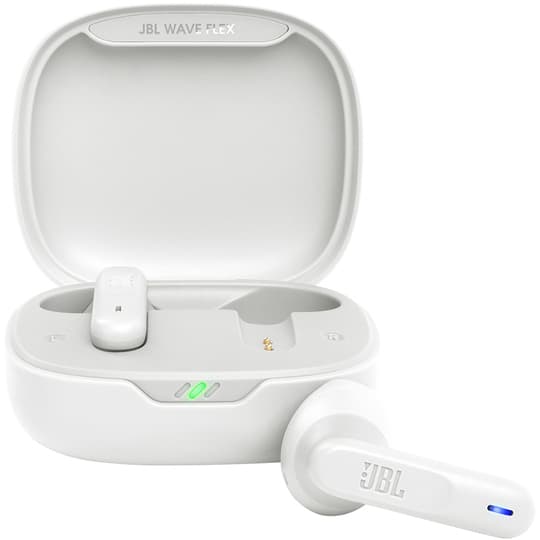 Jbl Auriculares Inalambricos Wave Flex Microfono IPX54 Branco