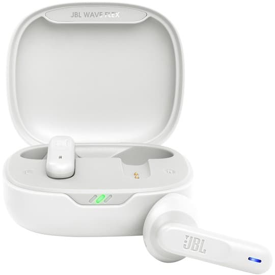 Jbl Auriculares Inalambricos Wave Flex Microfono IPX54 Branco