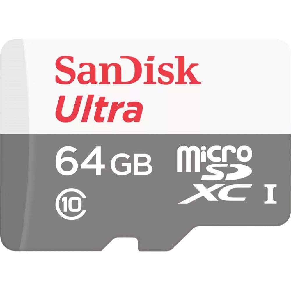 Sandisk Tarjeta Microsd Sandisk Ultra Sdsquar GN6MA 100MB 64GB Branco