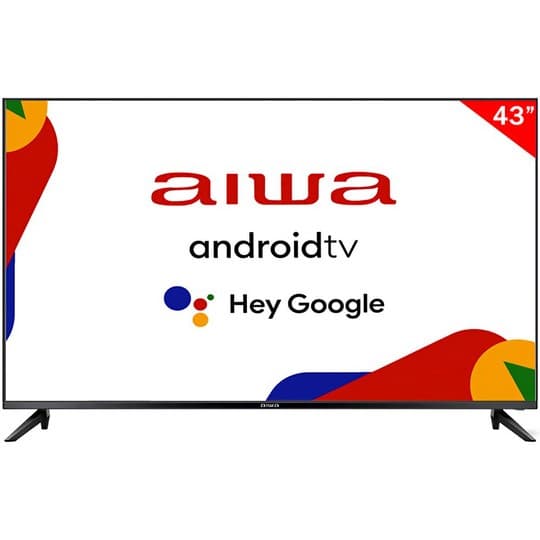 Aiwa Smart Tv Led Aiwa AW43B4SMFL Full Wi Fi Hdmi Bivolt Preto