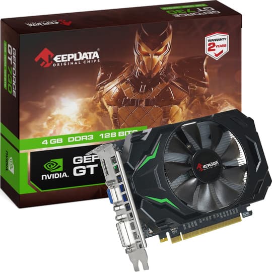 Keepdata Placa Video Keepdata Geforce GT740 DDR5 1059MHZ Hdmi Dvi Vga 2GB
