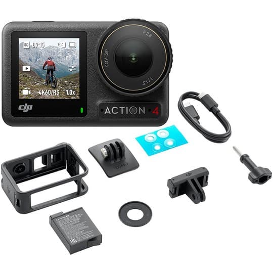 Dji Camara Dji Osmo Action Standard Combo 4K Touch Wi Fi Preto