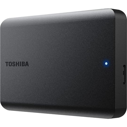 Acessório · Toshiba Externo Portatil Toshiba Canvio Basics Usb HDTB520XK3AA 2048GB