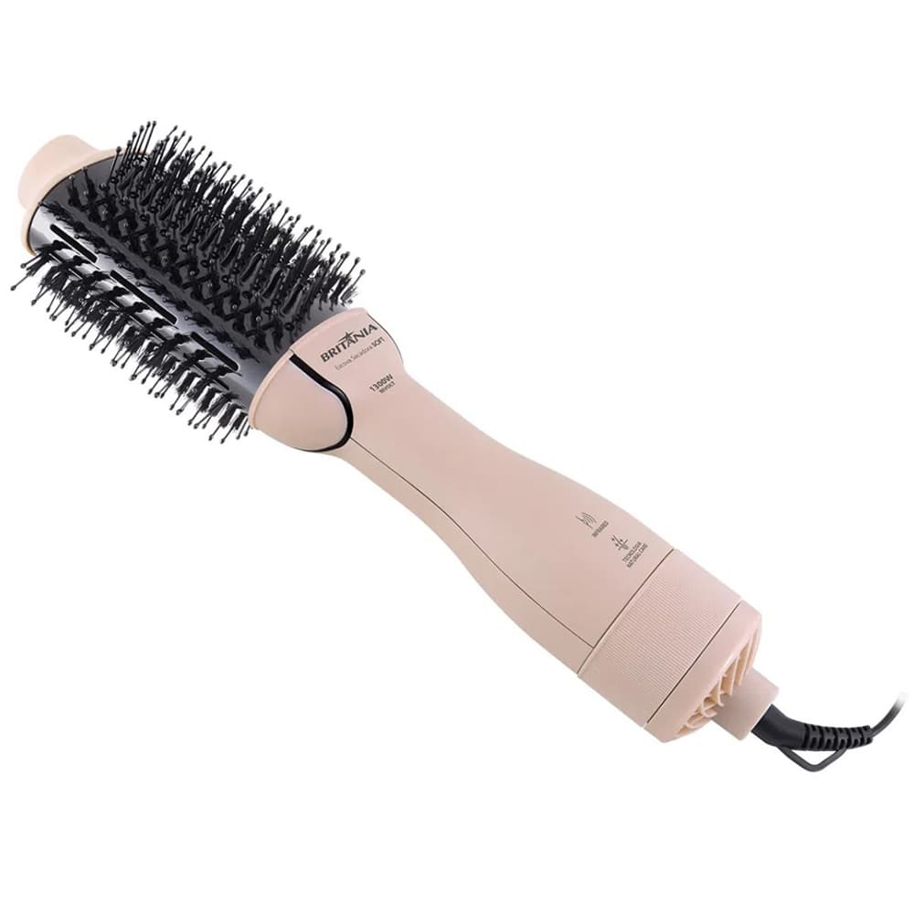 Britania Cepillo Secador Britania BEC07R 1300W Bivolt Preto
