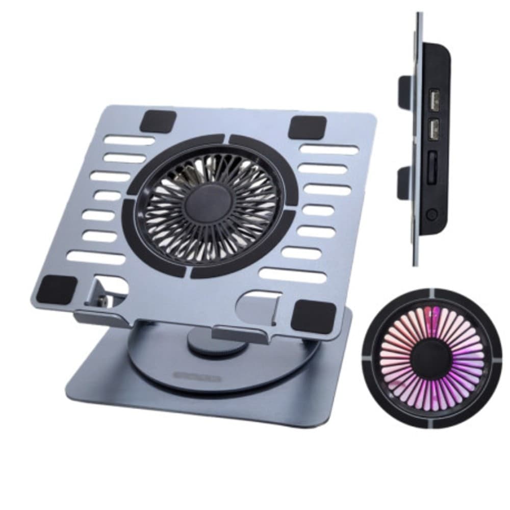 Satellite Cooler Satellite CP24A Ventilador Rpm Usb Rgb Prata